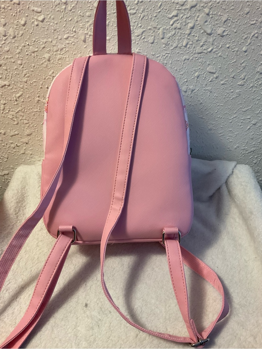 My Melody Sanrio Pastel Rose Mini Backpack View 5